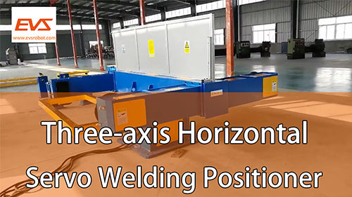 Three-axis Horizontal Servo Welding Positioner | Customize | Offer Positioner, Linear Track, Robots