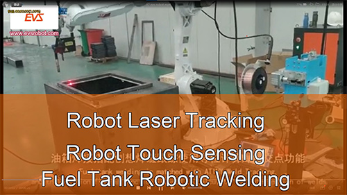 Robot Laser Tracking | Robot Touch Sensing | Fuel Tank Robotic Welding