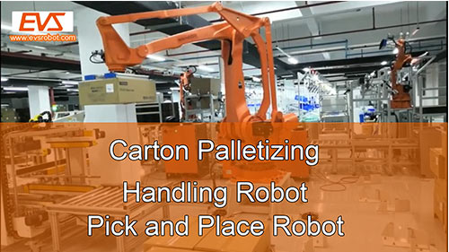 Carton Palletizing | Handling Robot | Pick and Place Robot