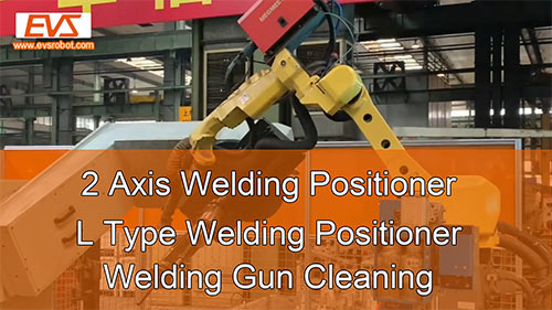 2 Axis Welding Positioner | L Type Welding Positioner | Welding Gun Cleaning