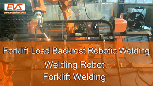 Forklift Load Backrest Robotic Welding | Welding Robot | Forklift Welding