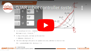 Školenie prevádzky riadiaceho systému robota QJAR 04