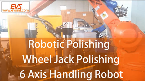 Robotic Painting | Wheel Jack Painting | Offer reliable 6 Axis Painting Robot