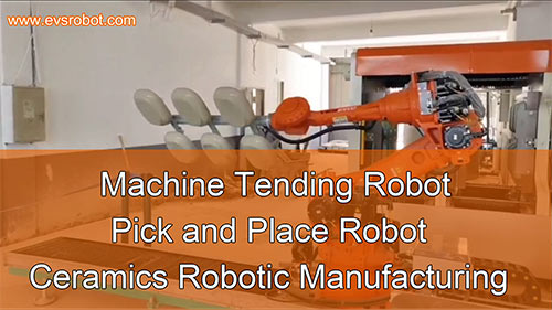 Machine Tending Robot | Pick and Place Robot | Ceramics Robotic Manufacturing