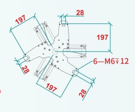 Delta Robots-ZhiKongSeries WSC-500DZ-L1/L3 Mounting Base