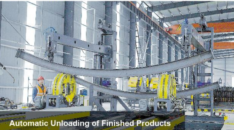 Automatic Unloading of Finished Products