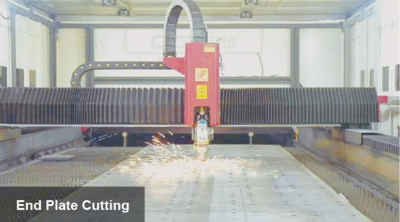 End Plate Cutting