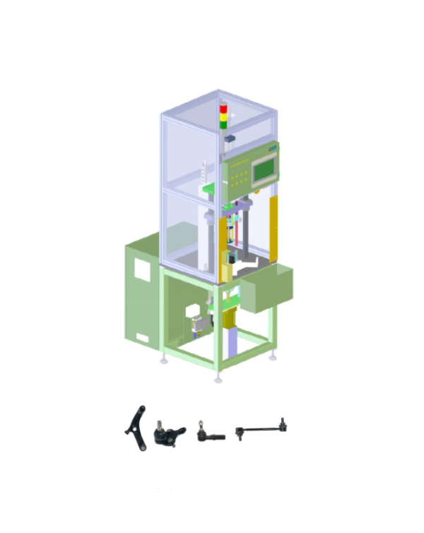 dustcover assembly machine