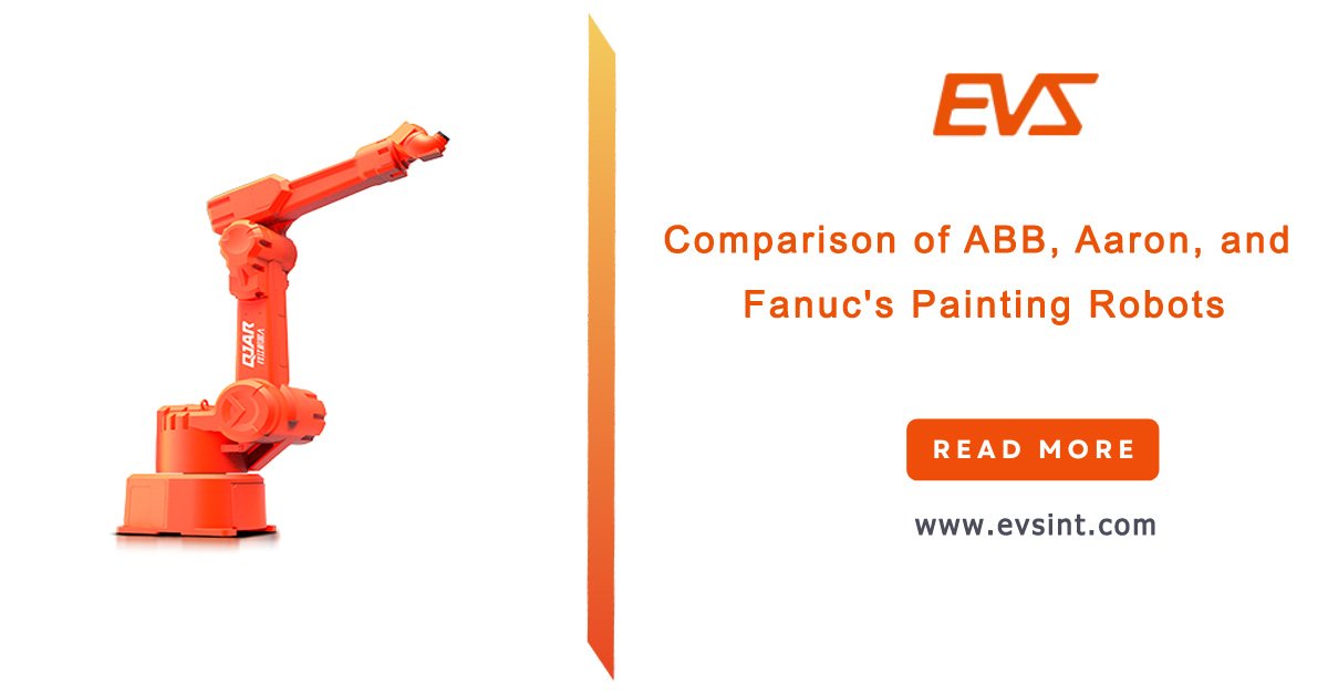 Comparison of ABB, Aaron, and Fanuc's Painting Robots